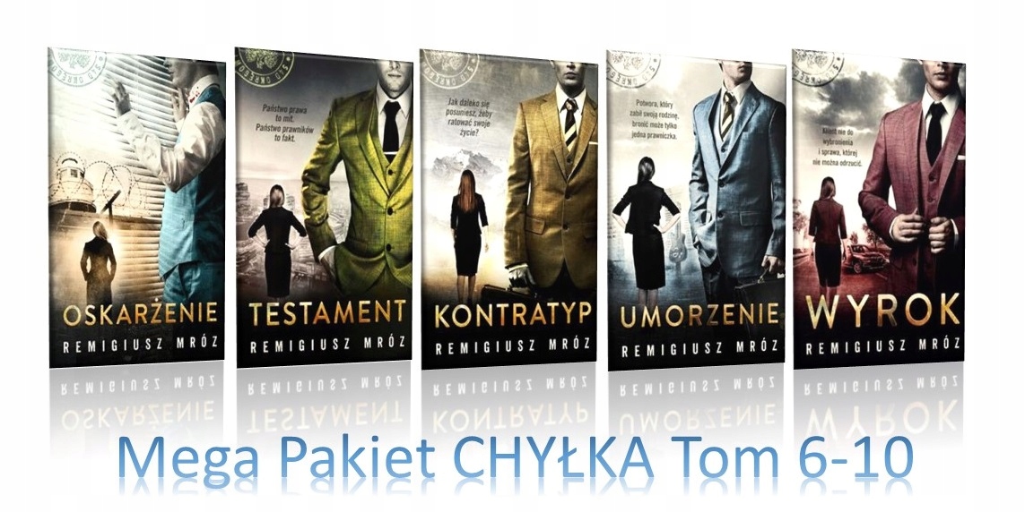 Pakiet Chyłka 5w1 Mega T.6-10 R.Mróz SuperPrezent