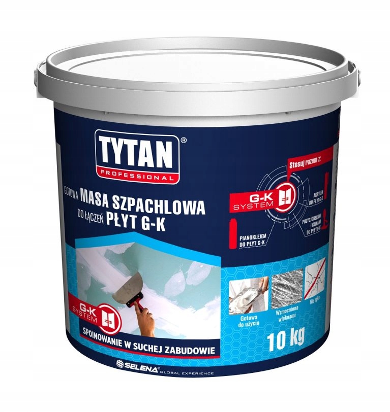 

Tytan Masa Szpachlowa Do Łączeń Płyt G-k 10KG