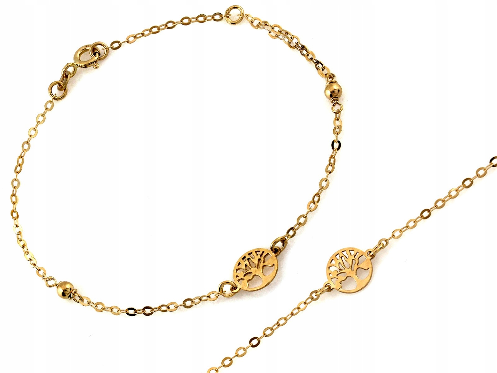 Dámský náramek ze zlata 585 se stromem života, zlato 14k od klenotníka