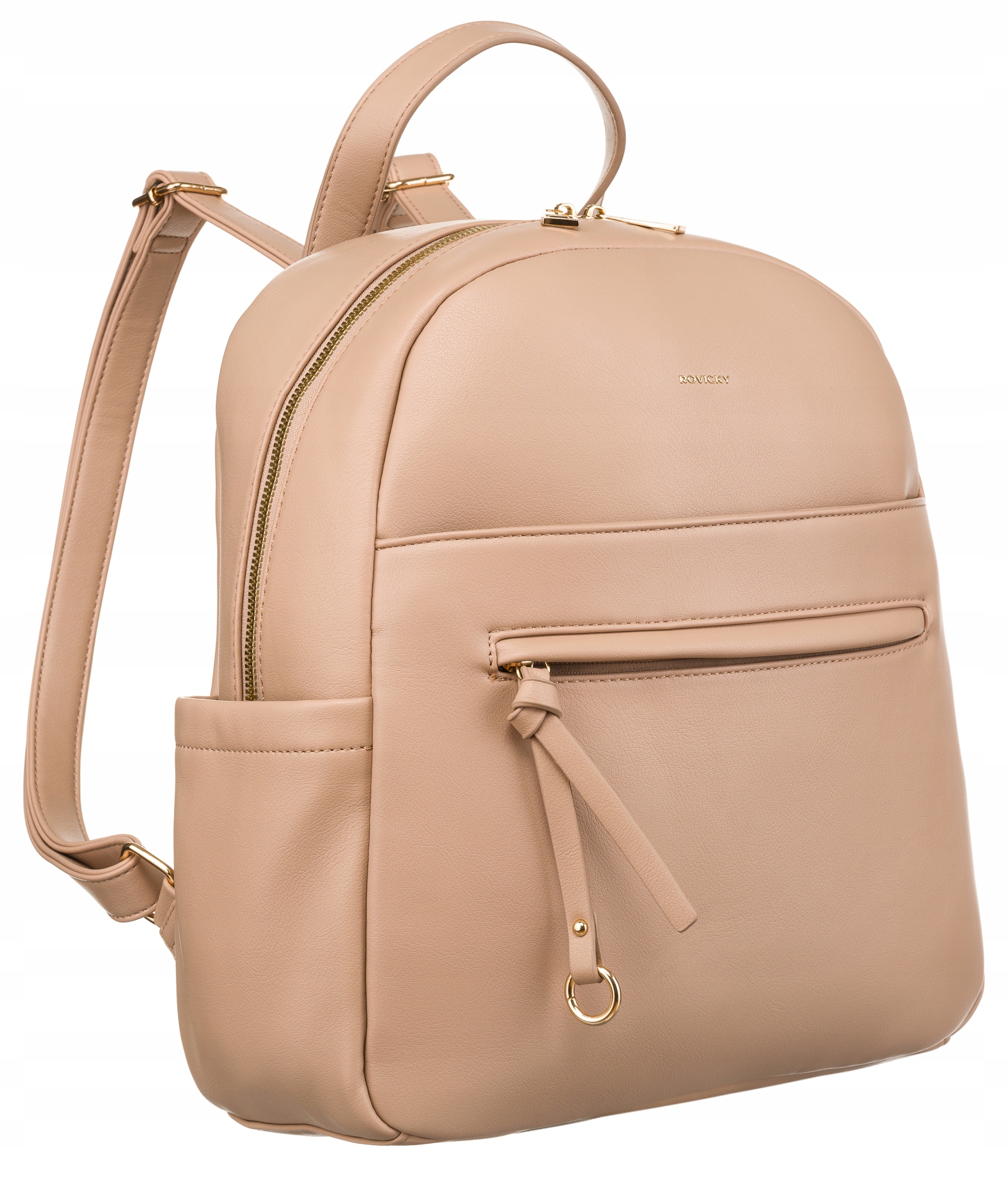 Plecak damski miejski plecaczek stylowy Rovicky z eko skóry