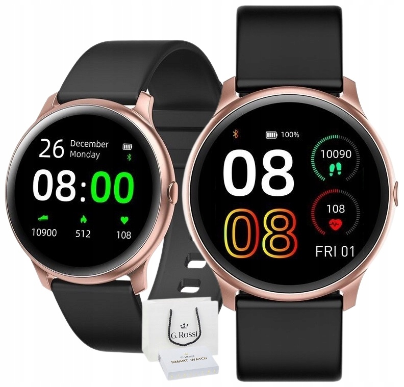 

Zegarek Damski Smartwatch G. Rossi Ciśnienie Sms