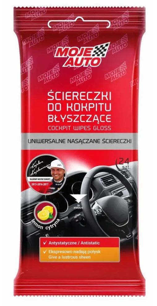 AMT MOJE AUTO - ŚCIERECZKI DO KOKPITU BLYSZCZĄCE