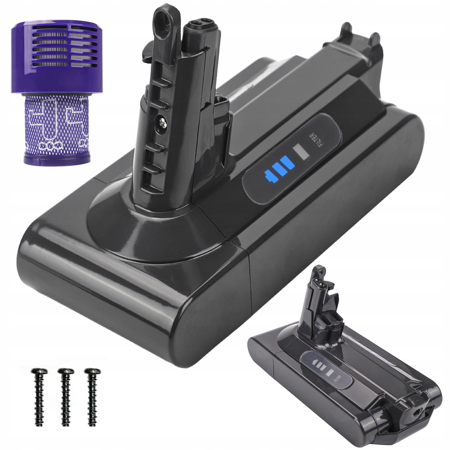 Baterie Akumulátor pro Bezdrátový Vysavač V8 V10 Animal 6000mah