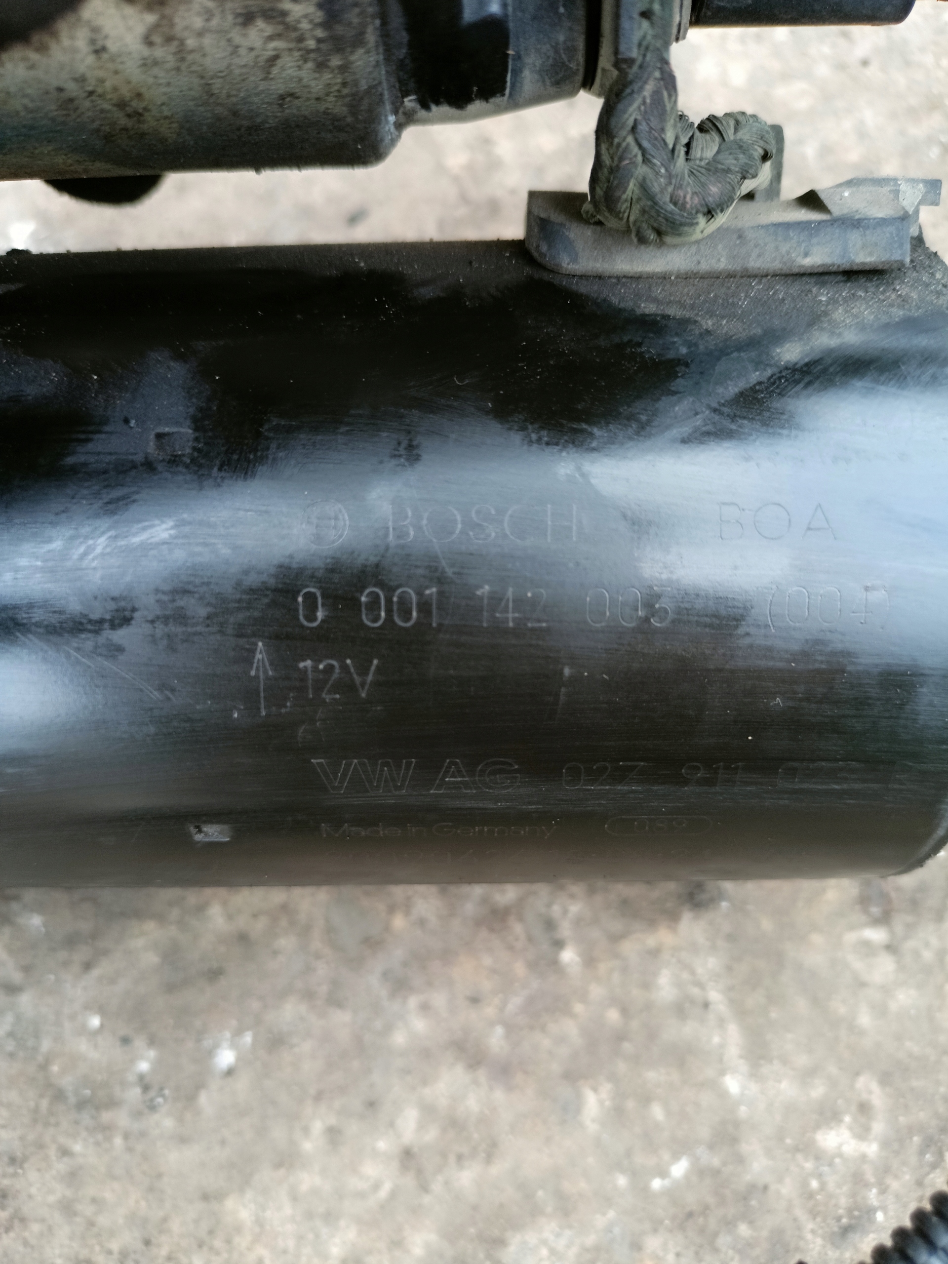 starter VW AUDI SEAT SKODA 1.4TSI 02Z911023R