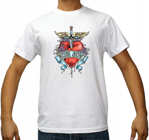 

Koszulka Ms.JON Bon Jovi Koszulki Wzory T-shirt