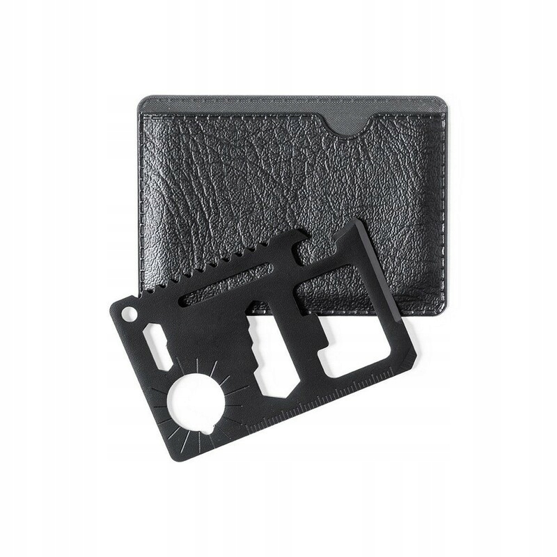 Narzędzie Wielofunkcyjne Karta Multitool 11 funkcji Marlowe, czarny