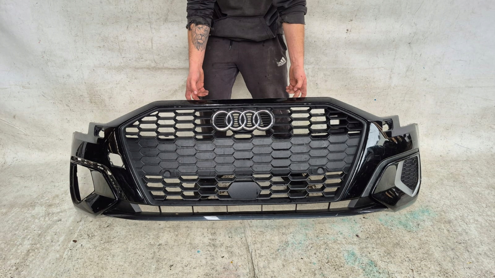 AUDI A3 IV 4 8Y 20-24 bumper front front washer PDC