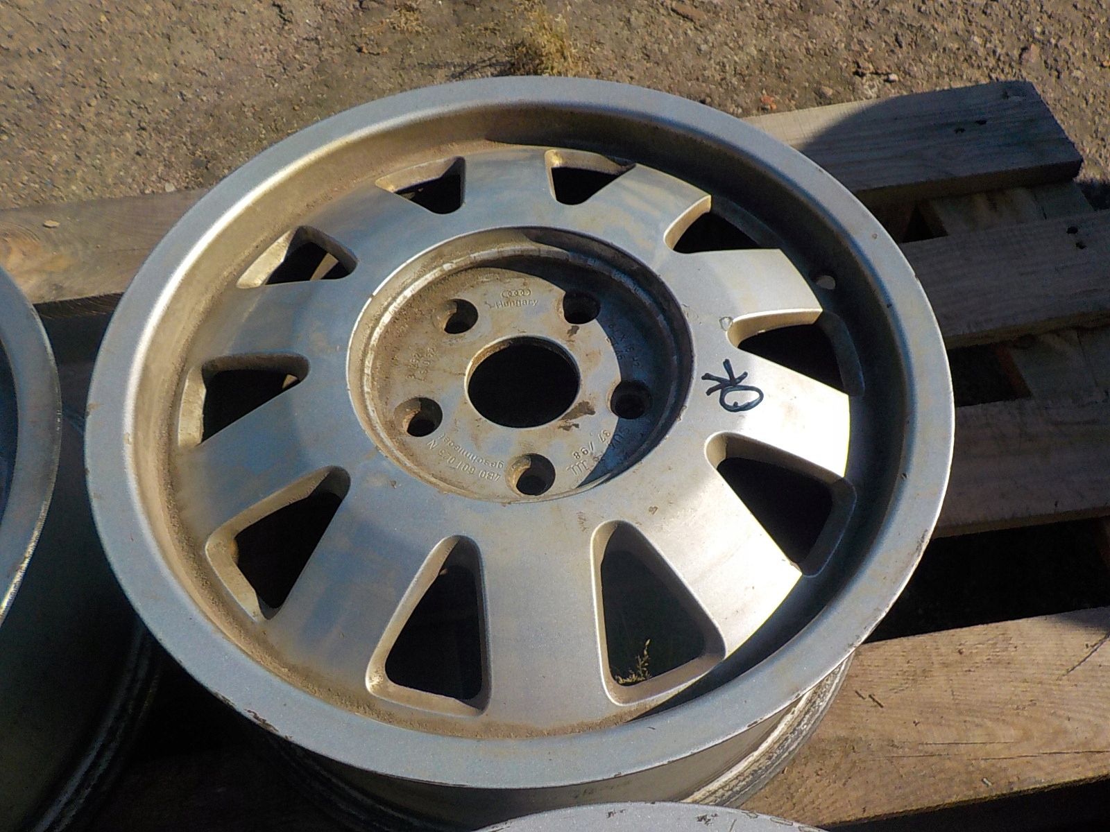 AUDI A4 B5 A6 C5 discs aluminium R15 5x112 ET 45