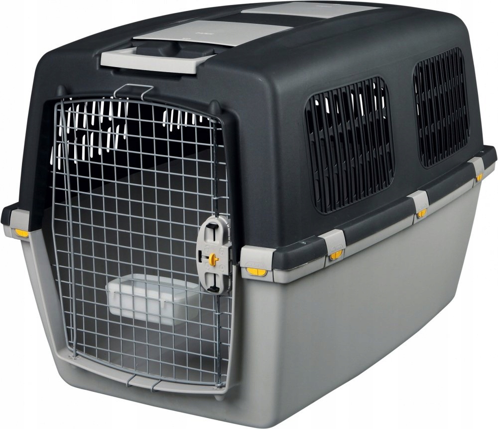 Levně Trixie Přepravka pro psy černá M 64 cm x 92 cm 64 cm