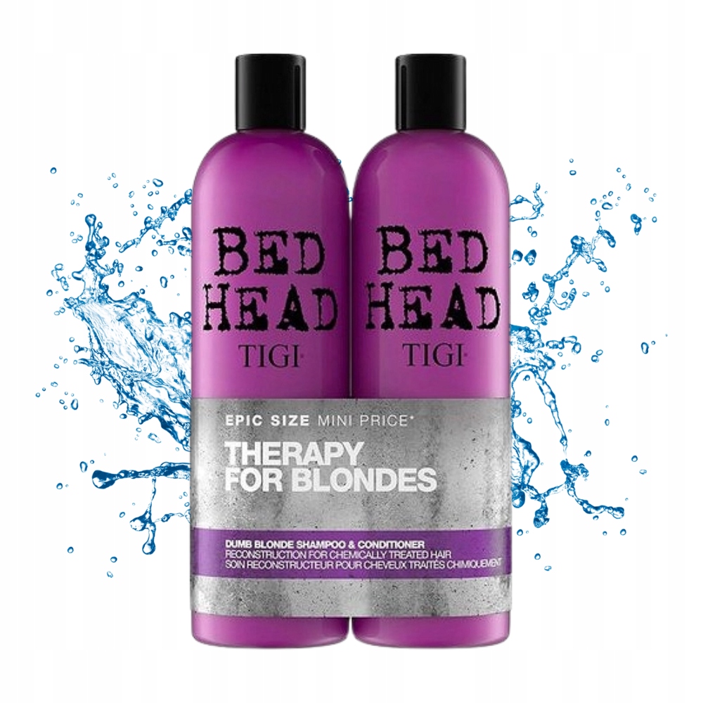 Sada Šampon Kondicionér Na Blond Vlasy Tigi Bed Head 2X750ML Blonde