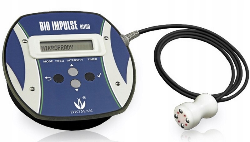 Urządzenie do terapii za pomocą mikroprądów