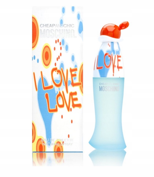 Moschino I Love Love 100ML Dámská toaletní voda Květinová vůně