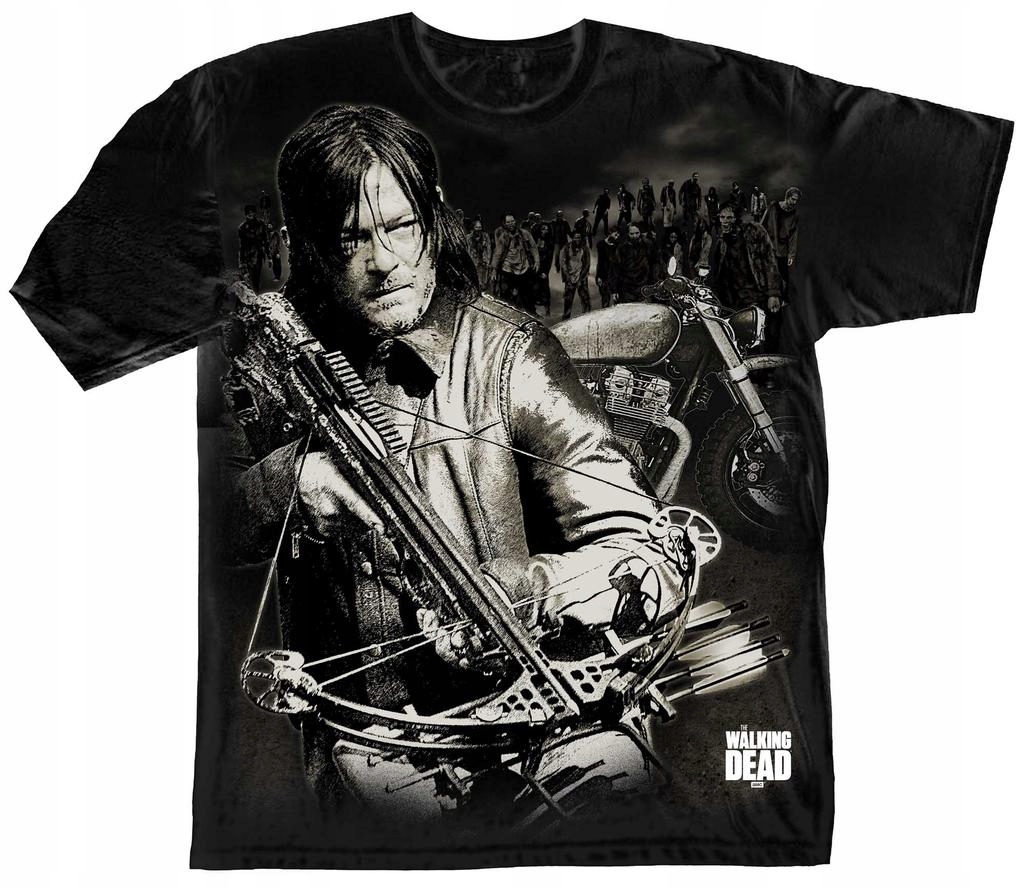 Koszulka z kuszą The Walking Dead Daryl Dixon