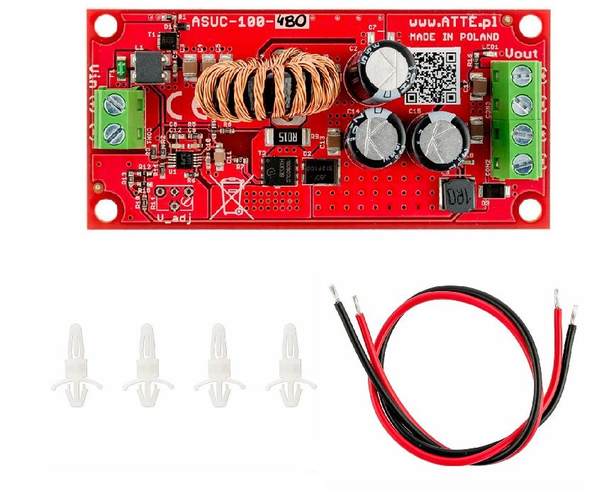 Modul Měniče ASUC-100-480-OF DC/DC Atte