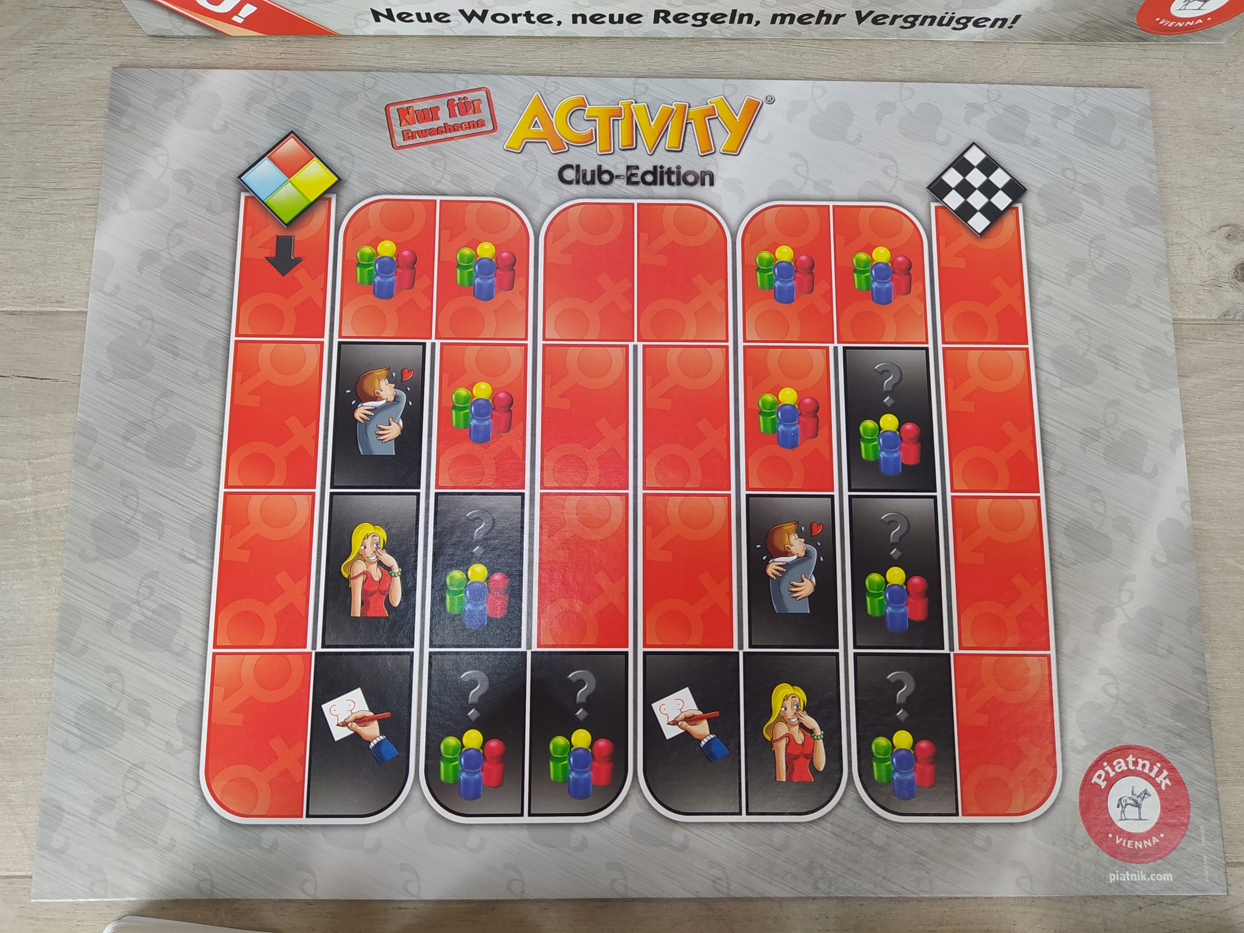 Piatnik Activity Club Edition 6038 Gra planszowa 18+ JĘZYK NIEMIECKI Nazwa Activity Club Edition
