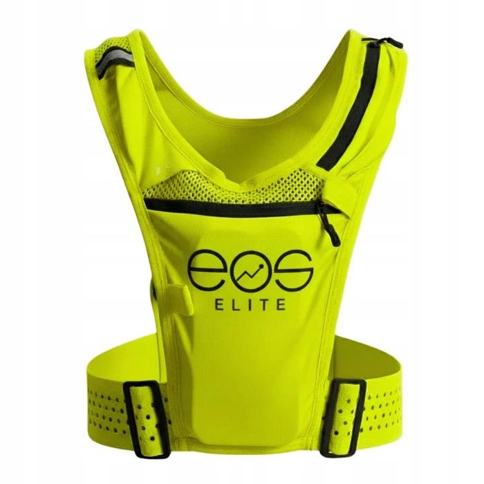 Lehká Běžecká Vesta S Reflexními Prvky A Kapsa Na Lahev Fluo