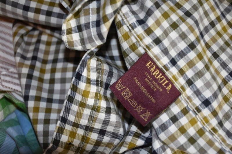 Haglofs koszula męska 3XL krótka 44 45 kratka Rękaw krótki rękaw