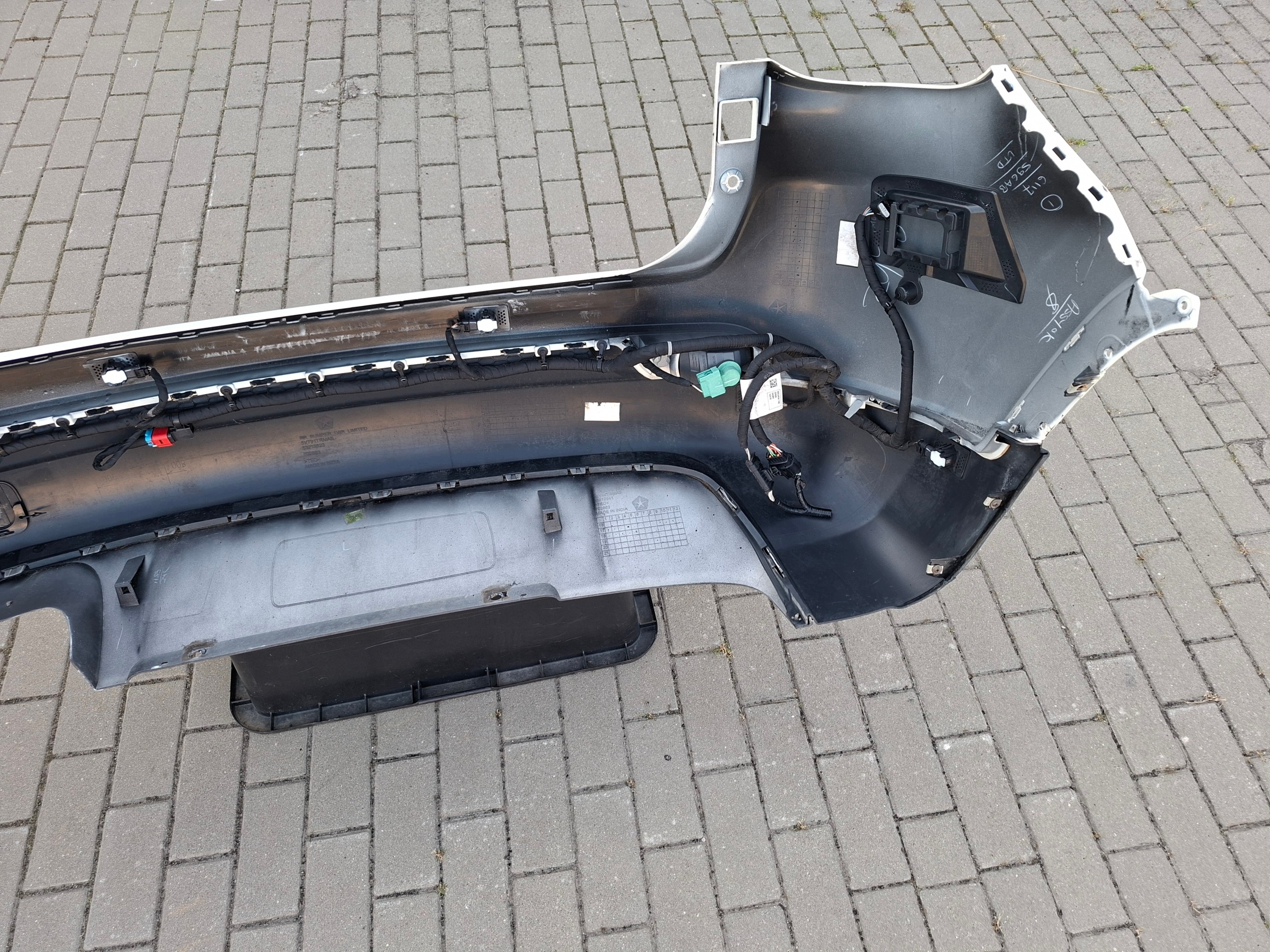 bumper rear part rear PDC bundle complete JEEP COMPASS II 290 / PW6 / RW6