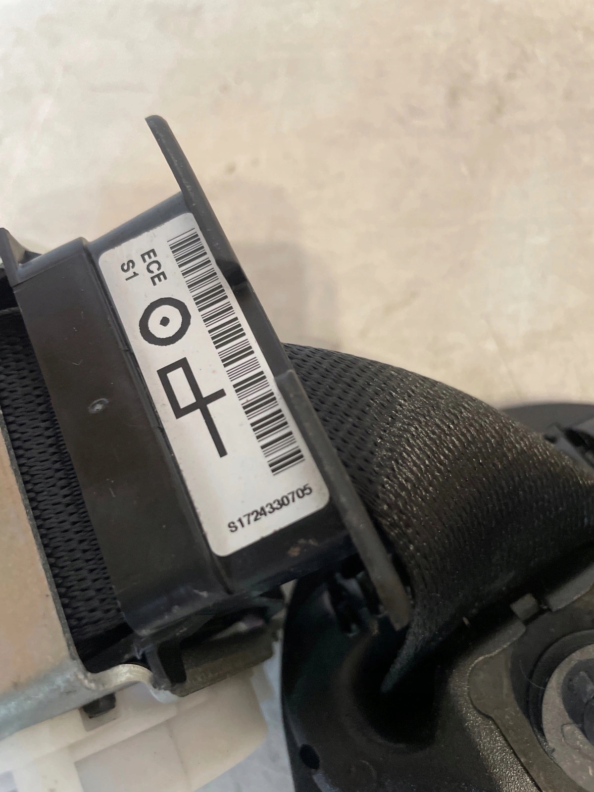 tension belt safety front front left BMW 1 F20 F21
