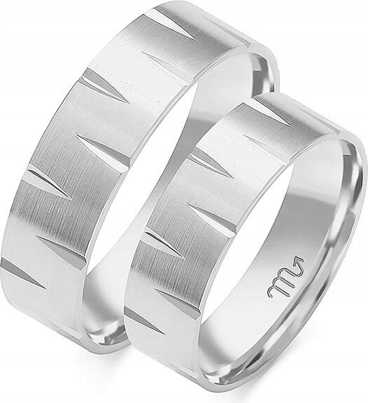 svatba prsten pro pár, gravírování 585 r 11 12 13, elegantní, lesklý model