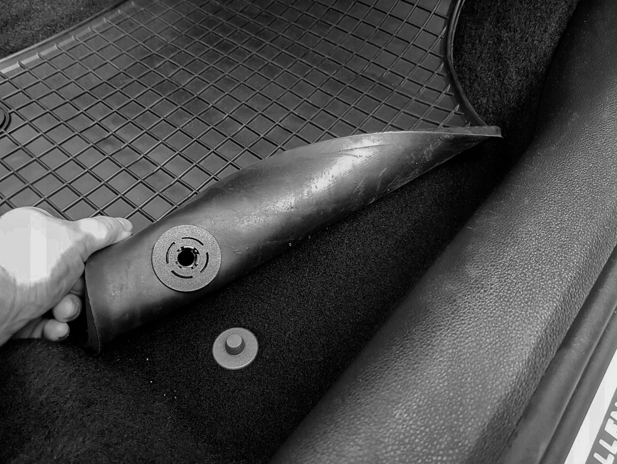 Skoda Roomster 2006-2015 Dywaniki CZARNE Numer katalogowy producenta 214822