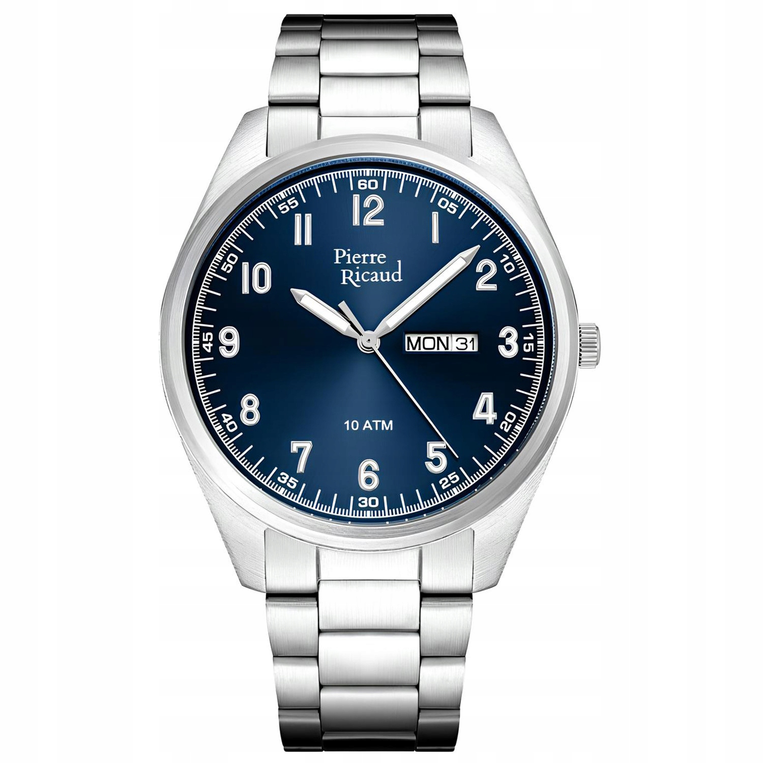 Pánské Hodinky Pierre Ricaud P6053.5125Q Stříbrný náramek
