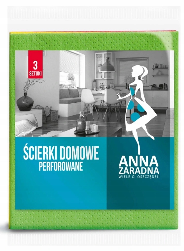 

Az Ścierki Domowe Perforowane 3szt. Uniwersalne