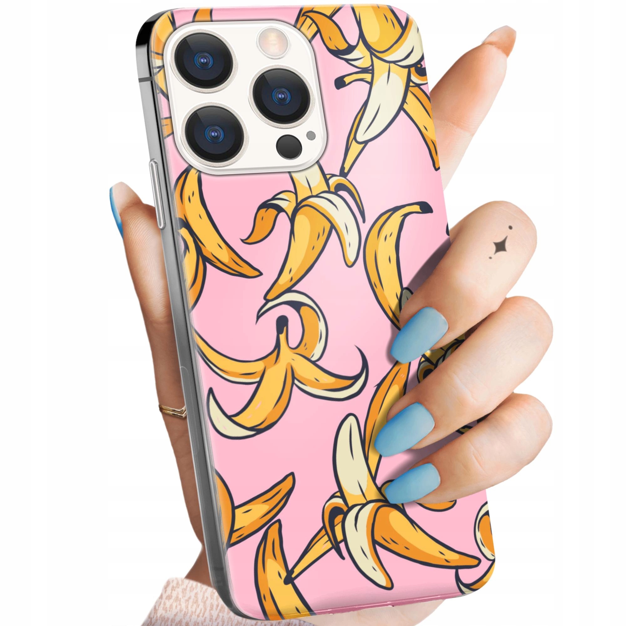 Etui Do Iphone 15 Pro Max Banan Owoc Żółty Obudowa Pokrowiec Case