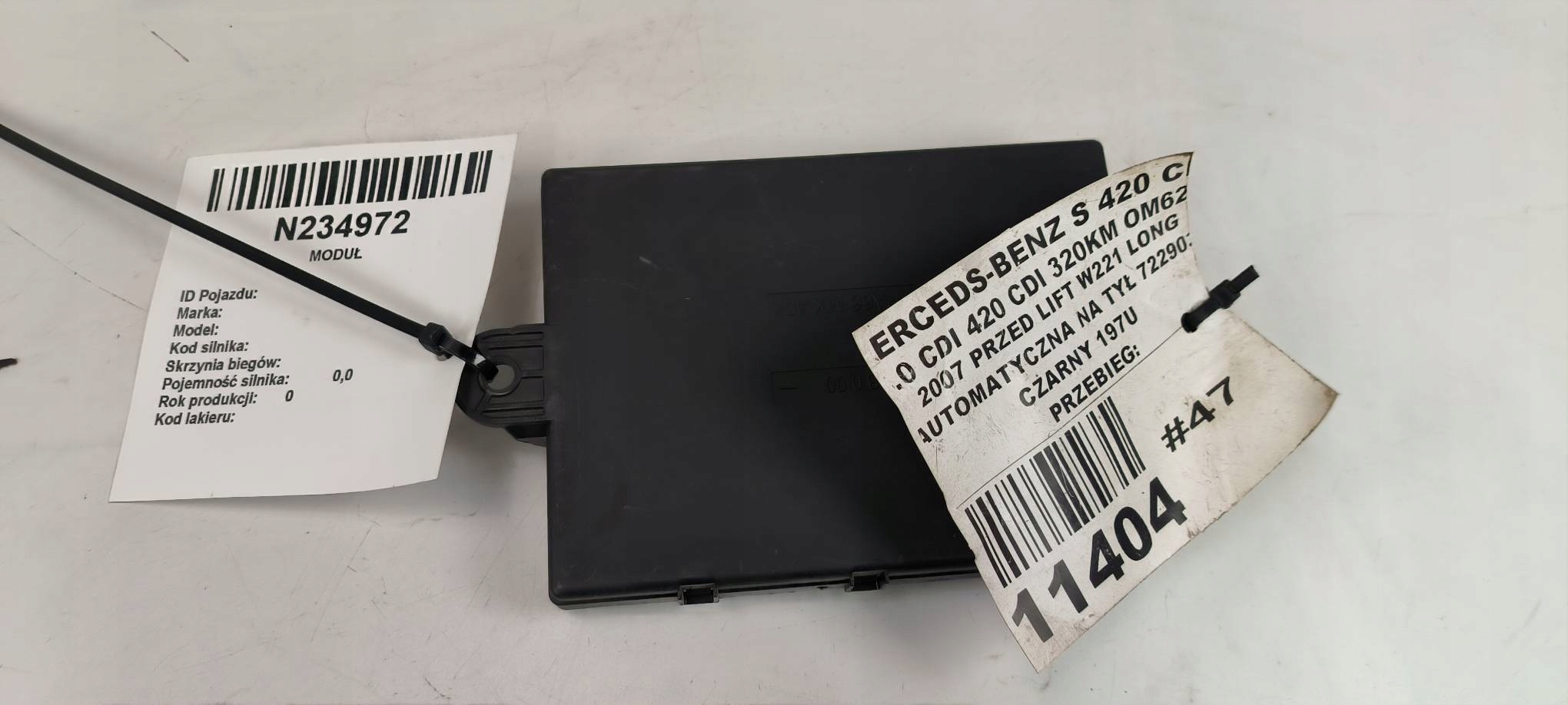 modulo A0038207126 mercedes-BENZ S 420