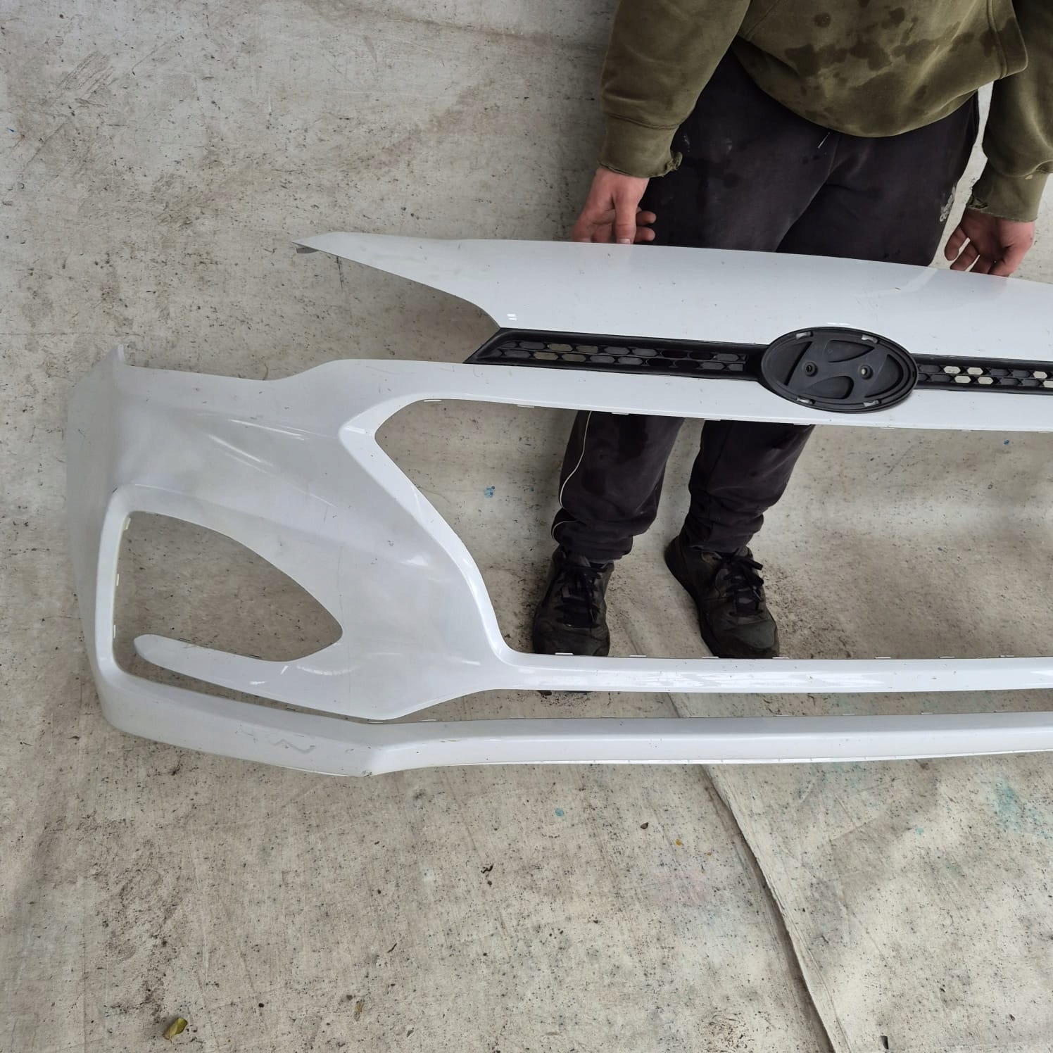 HYUNDAI I20 II 2 LIFT 18-20 bumper front front