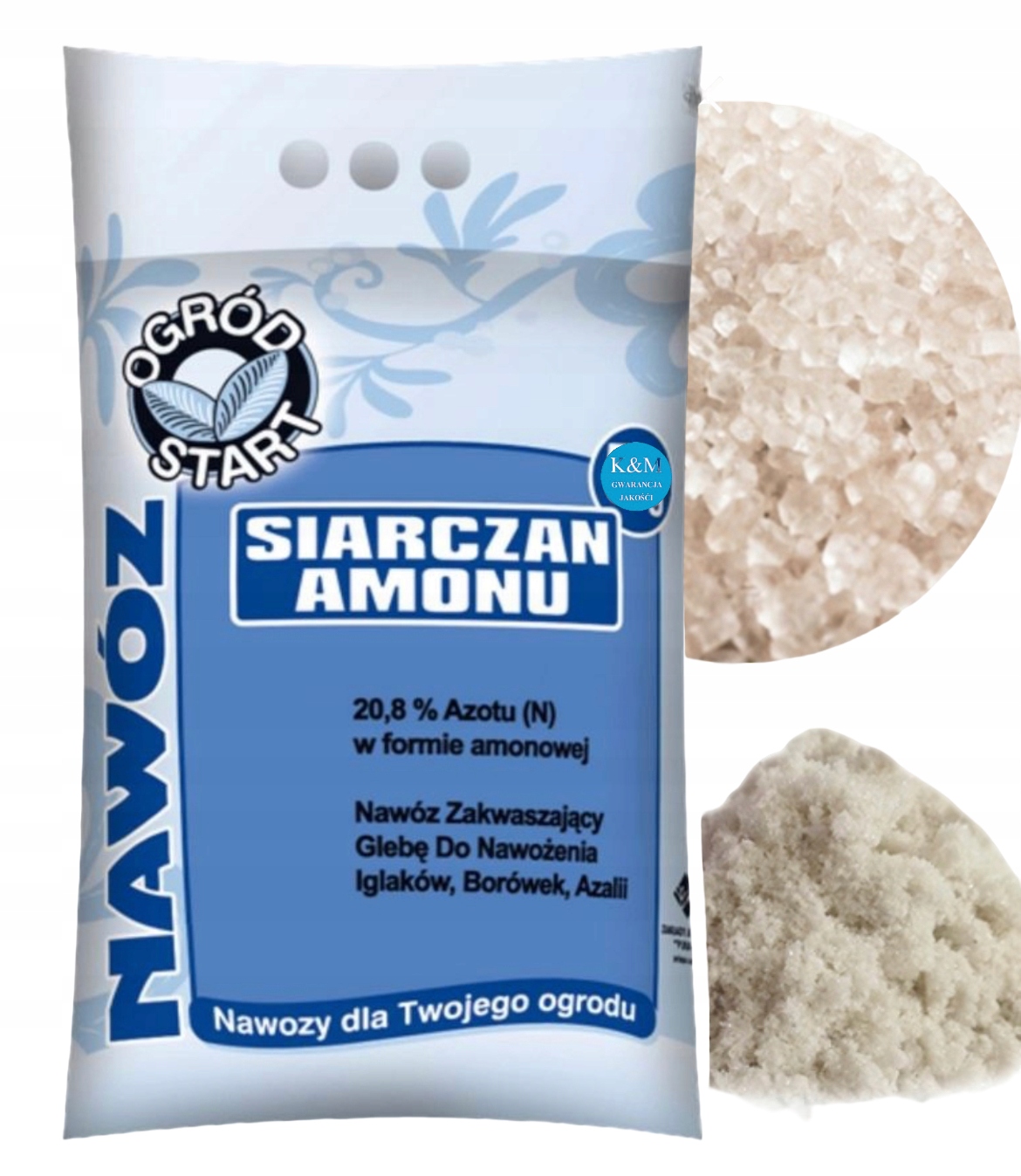 

Siarczan Amonu 2kg Pa Nawóz Zakwasza Barówki Iglak