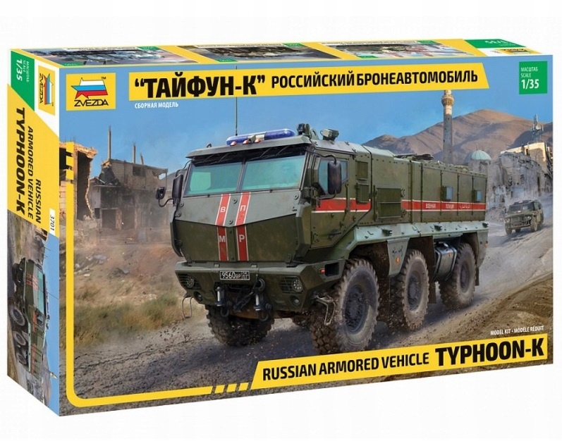 1:35 Ruské obrněné vozidlo Typhoon-K