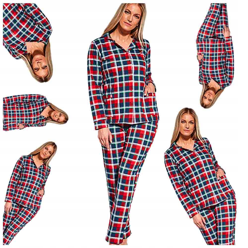 Cornette Dámské pyžamo 100% Bavlna Roxy XXL