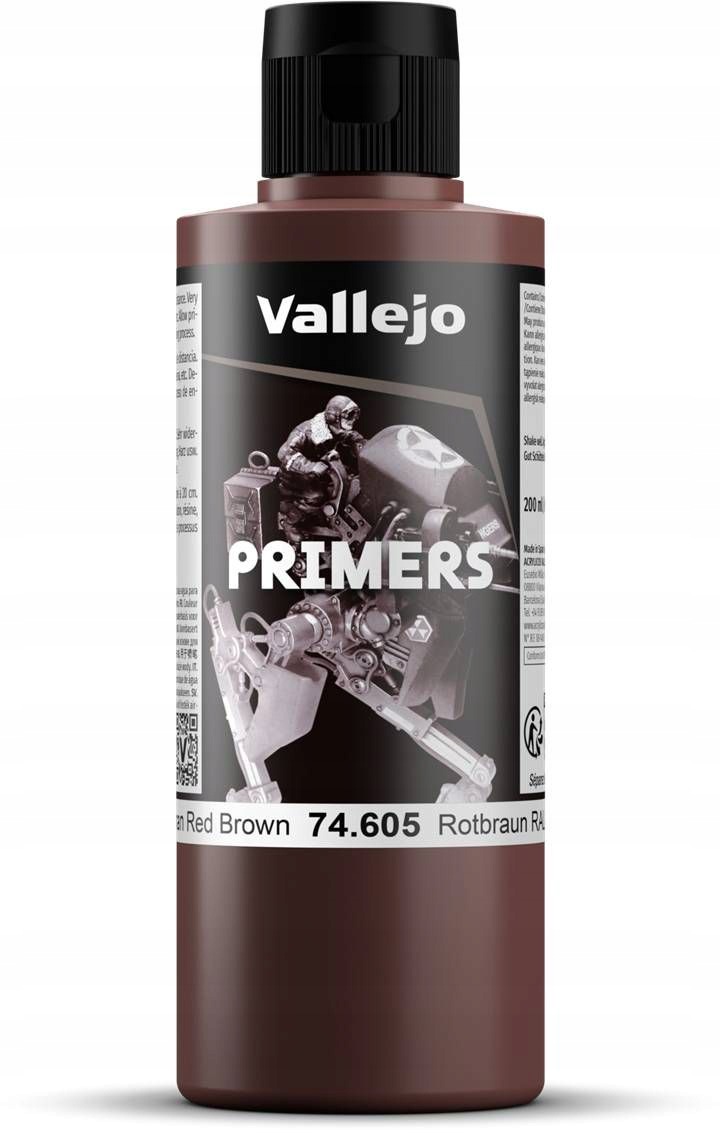 Vallejo: 74.605 Základové Barvy Německá Červenohnědá (200 ML)