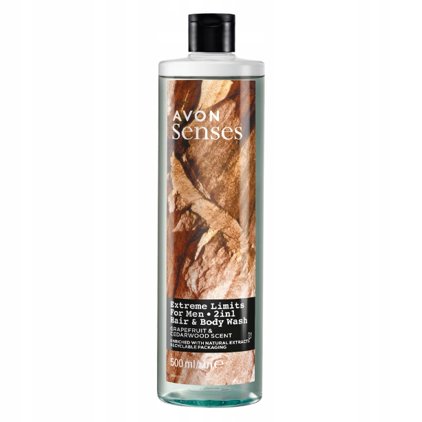 

Avon Senses Żel do mycia ciała i włosów dla Niego