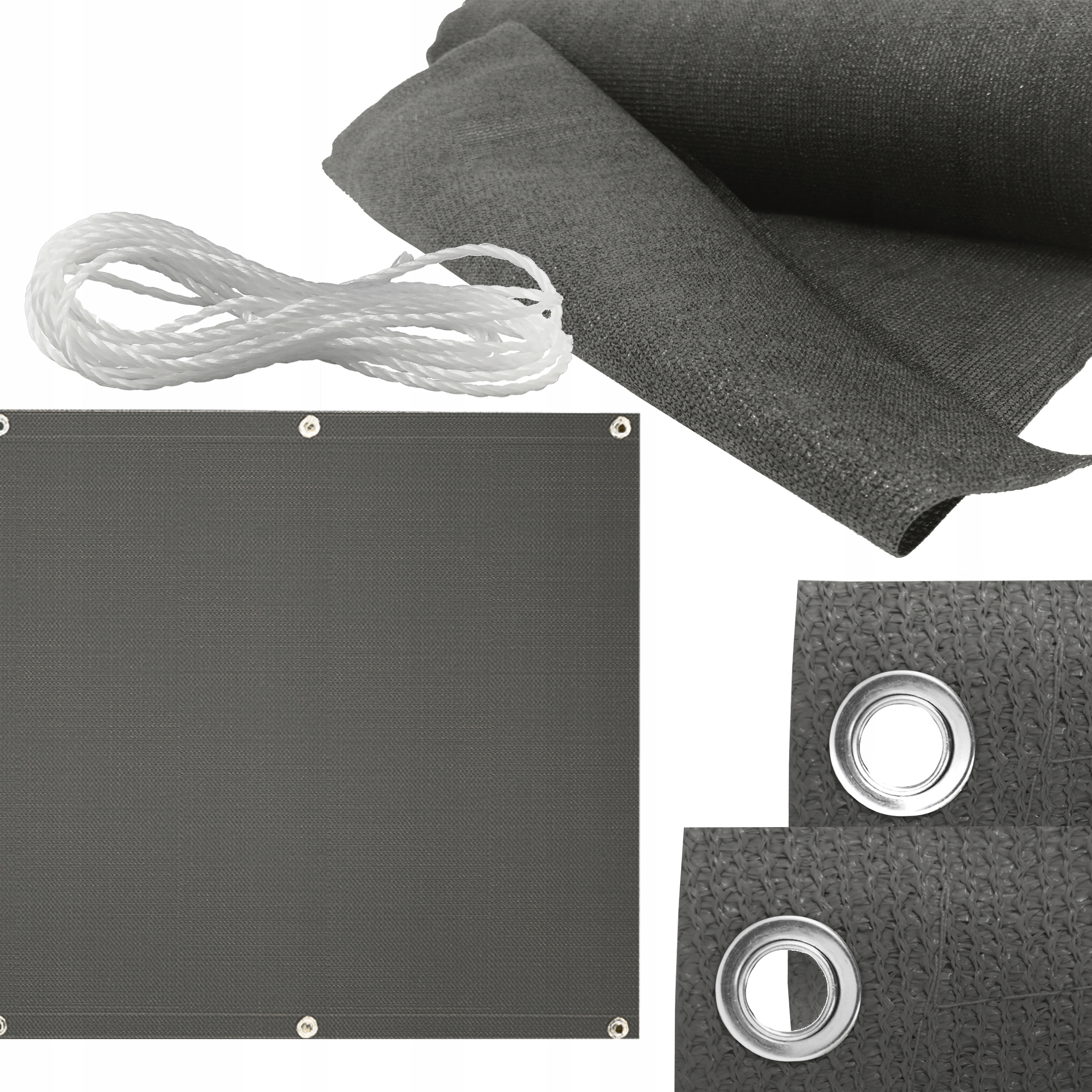 OSŁONA BALKONOWA NA BALKON TARAS PŁOT MATA MASKUJĄCA 1x6M MIX