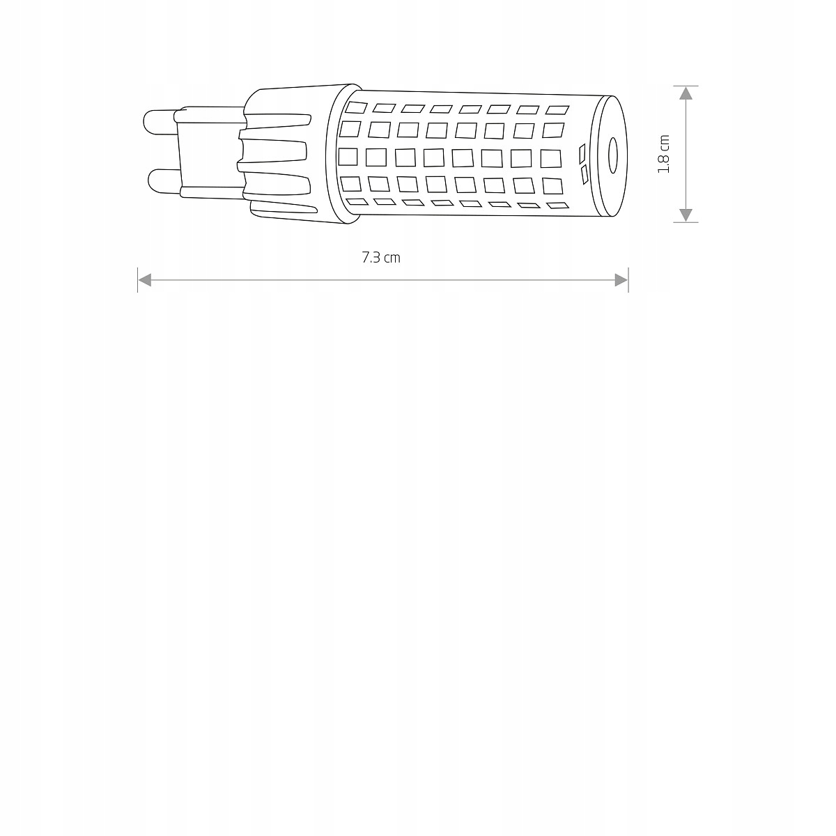 G9 LED BULB 4000K 10933 Nowodvorski Moc 7 W