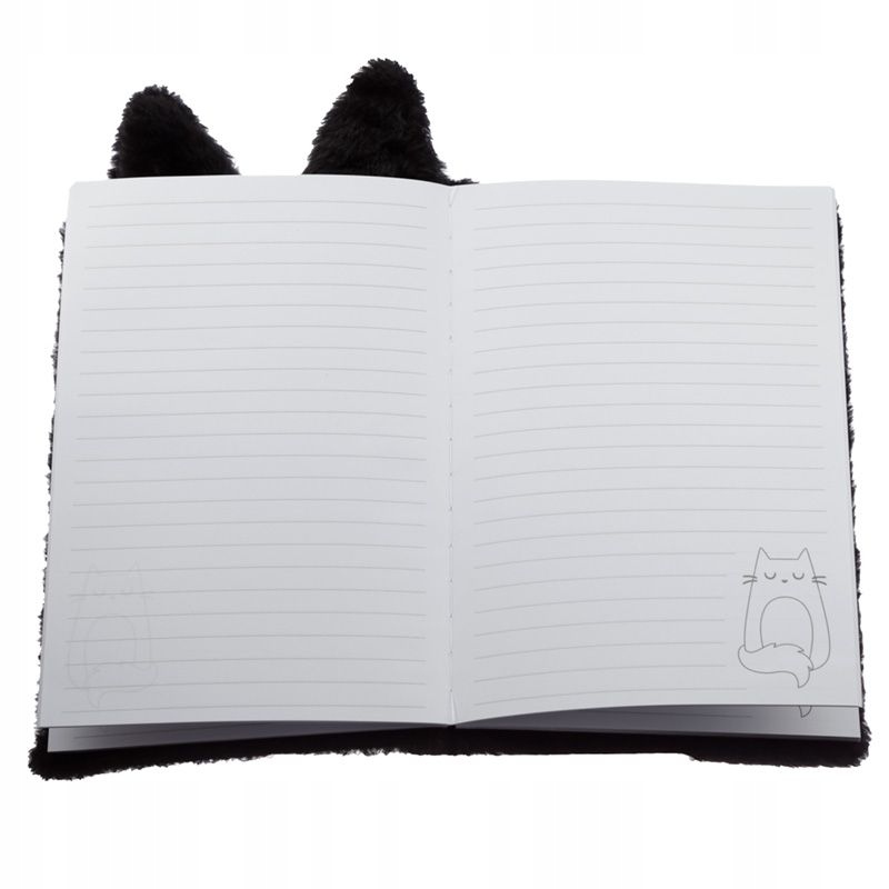 Puszysty pluszowy notatnik notes pamiętnik Kot Kod producenta MEMO71