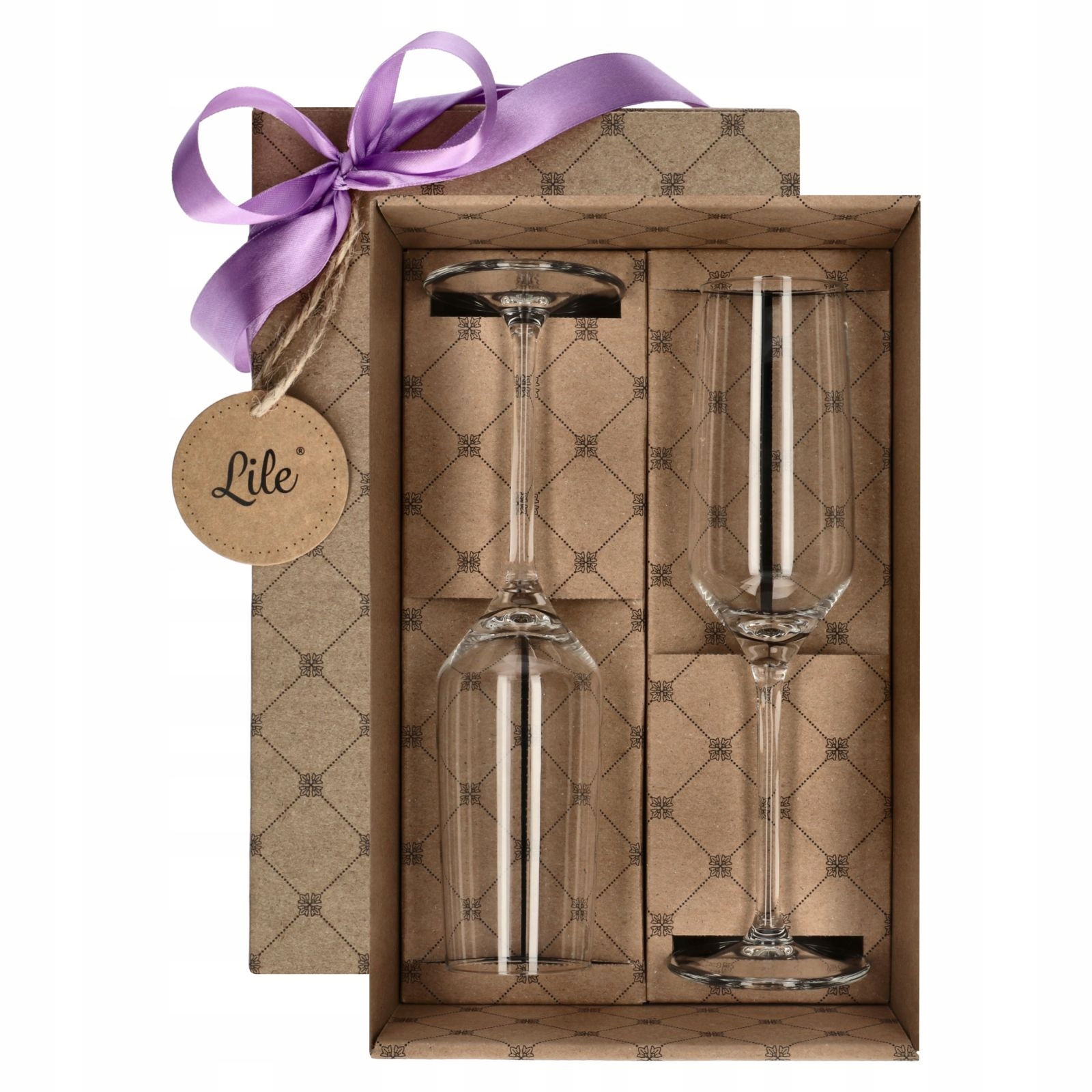 

Kieliszki do szampana prosecco 2 zestaw prezentowy