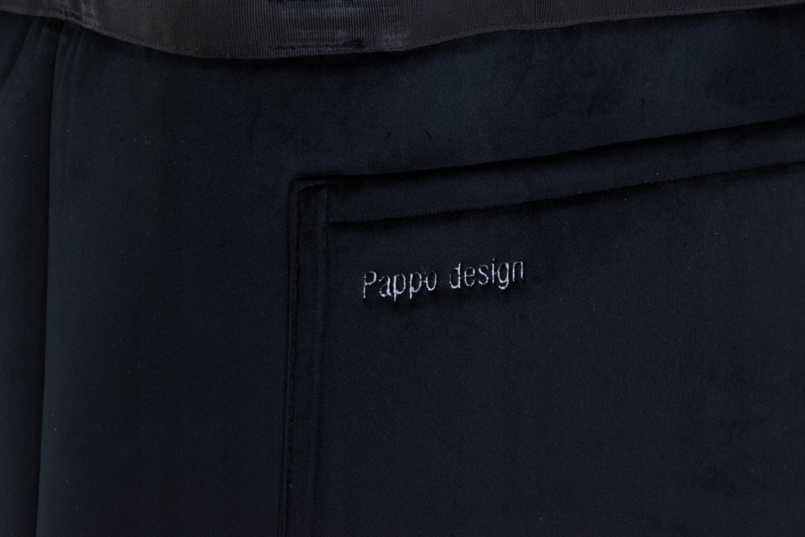 Torebka Pappo Shopper Velvet Cechy dodatkowe hafty