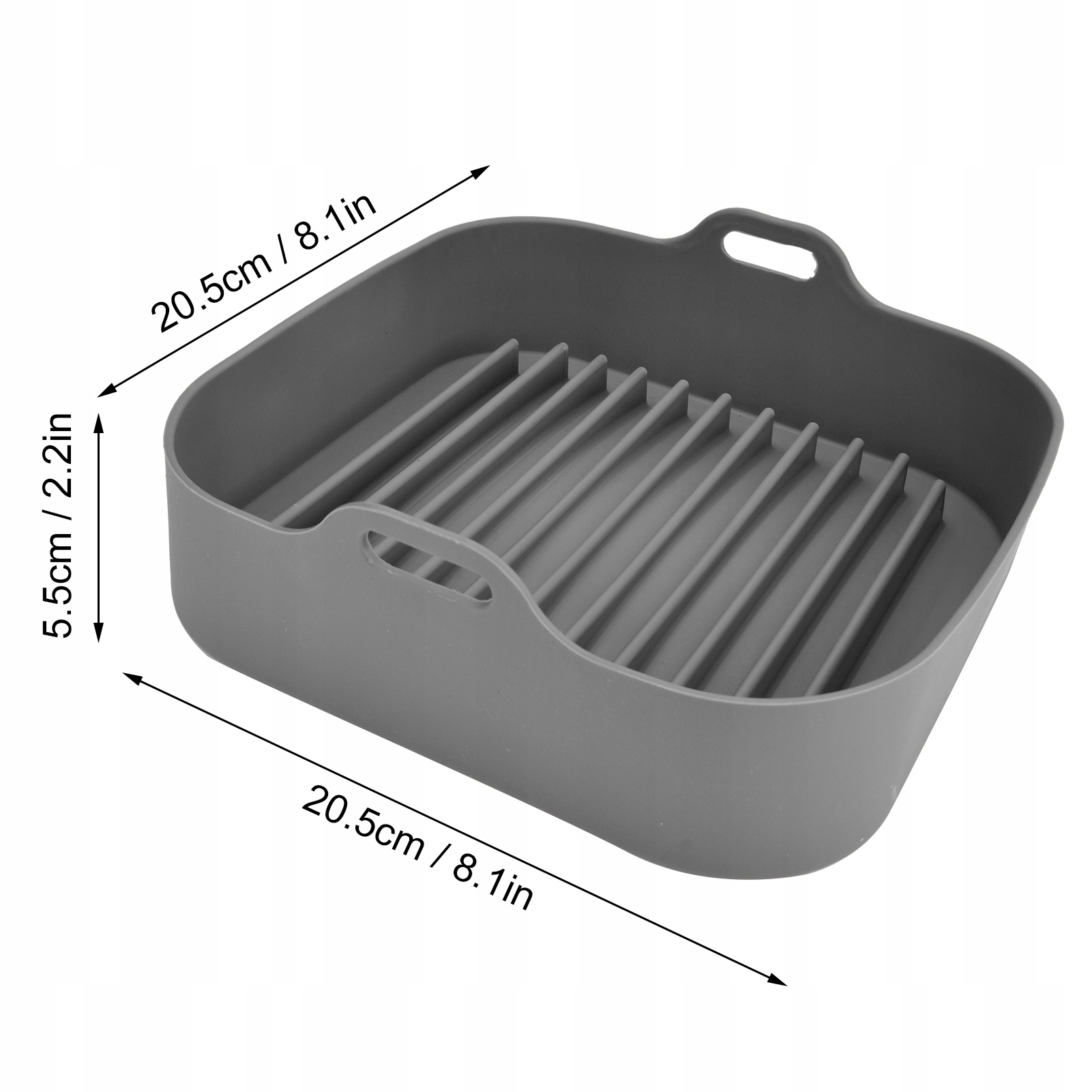 FORMA WYPIEKÓW FRYTKOWNICY SILIKONOWA 20CM Marka bez marki