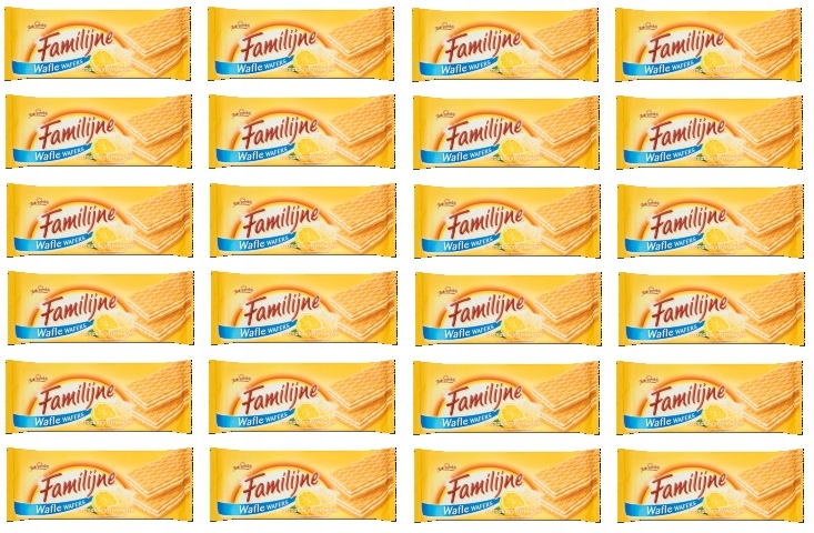 24x 180g Jutrzenka Familijne Wafle cytrynowe Karton