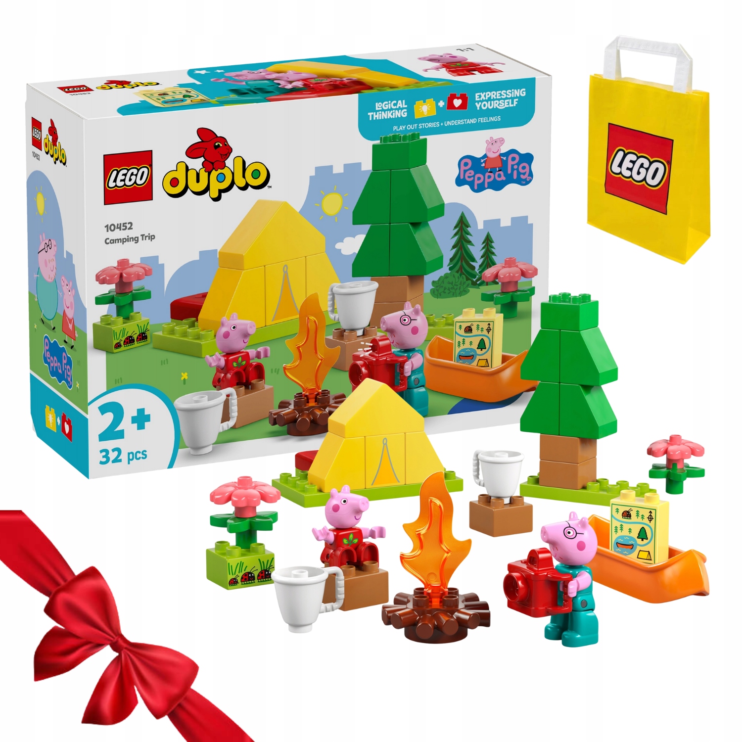 Zestaw Klocków Lego Duplo 10452 Świnka Peppa I Kemping Mikołajki