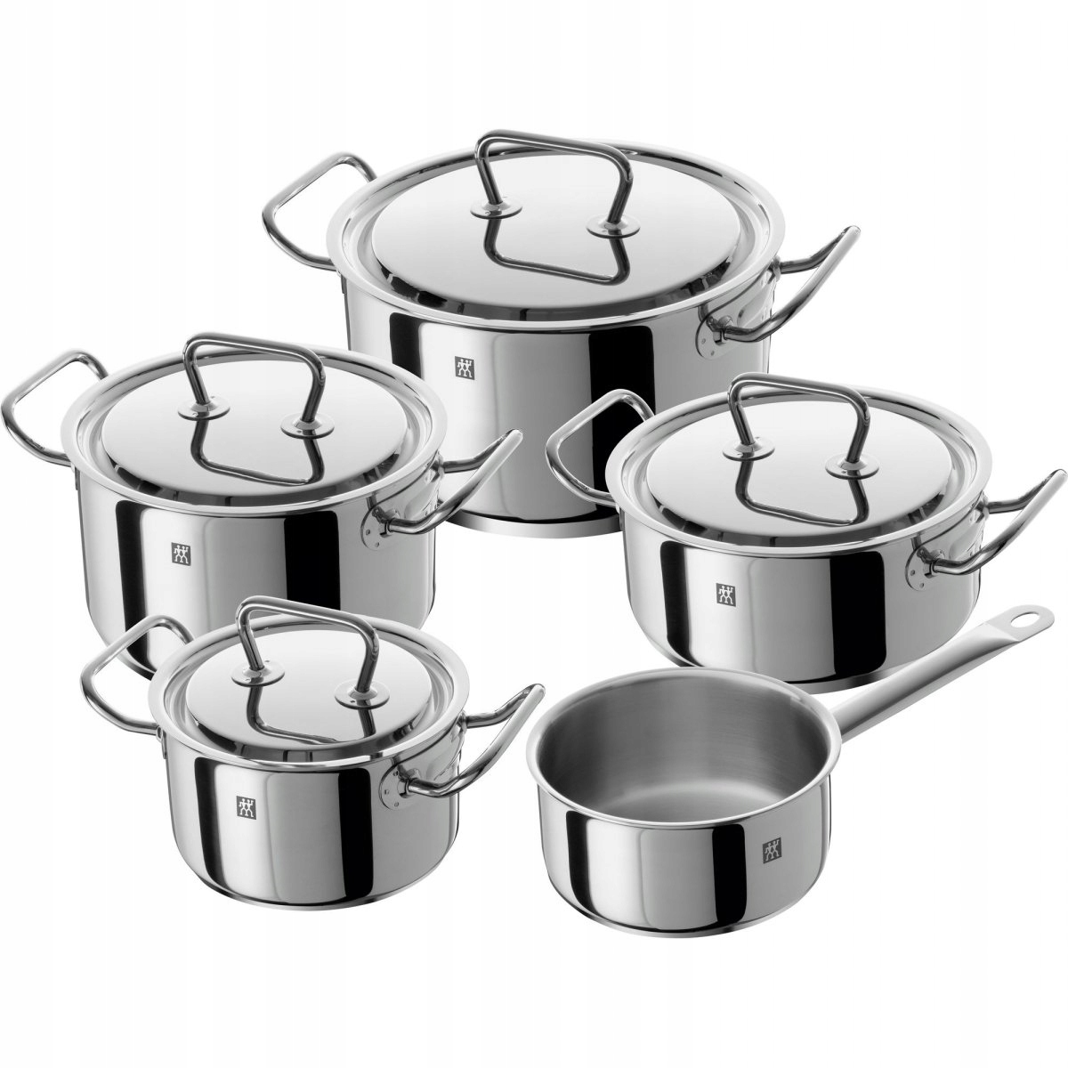 Sada 5 leštených hrncov Twin Classic Zwilling