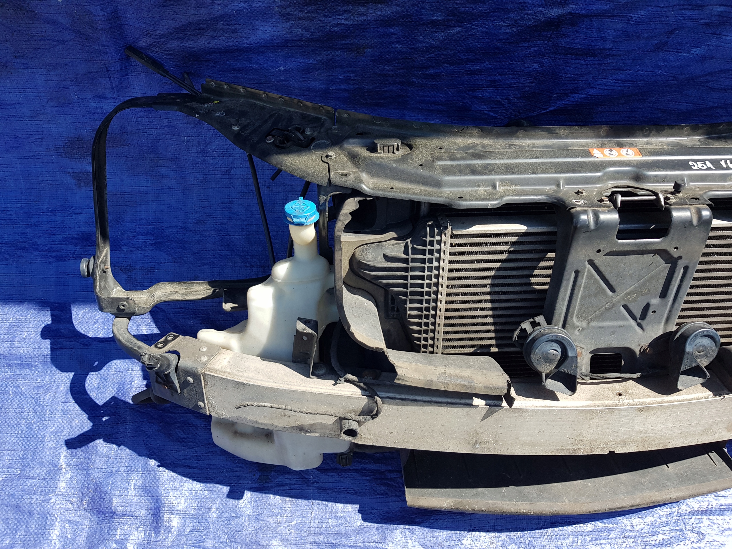support panel for radiators radiator MERCEDES W251 320 3.0 3.2 CDI
