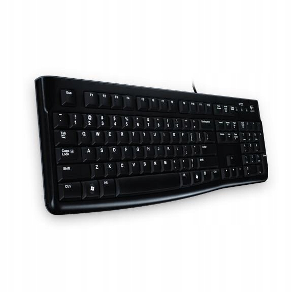 Klawiatura Logitech K120 USB Cicha 920-002479 Model K120