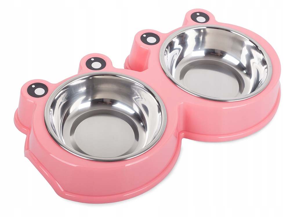 

Miska Podwójna Dla Psa Kota Metalowa 0,175L x 2