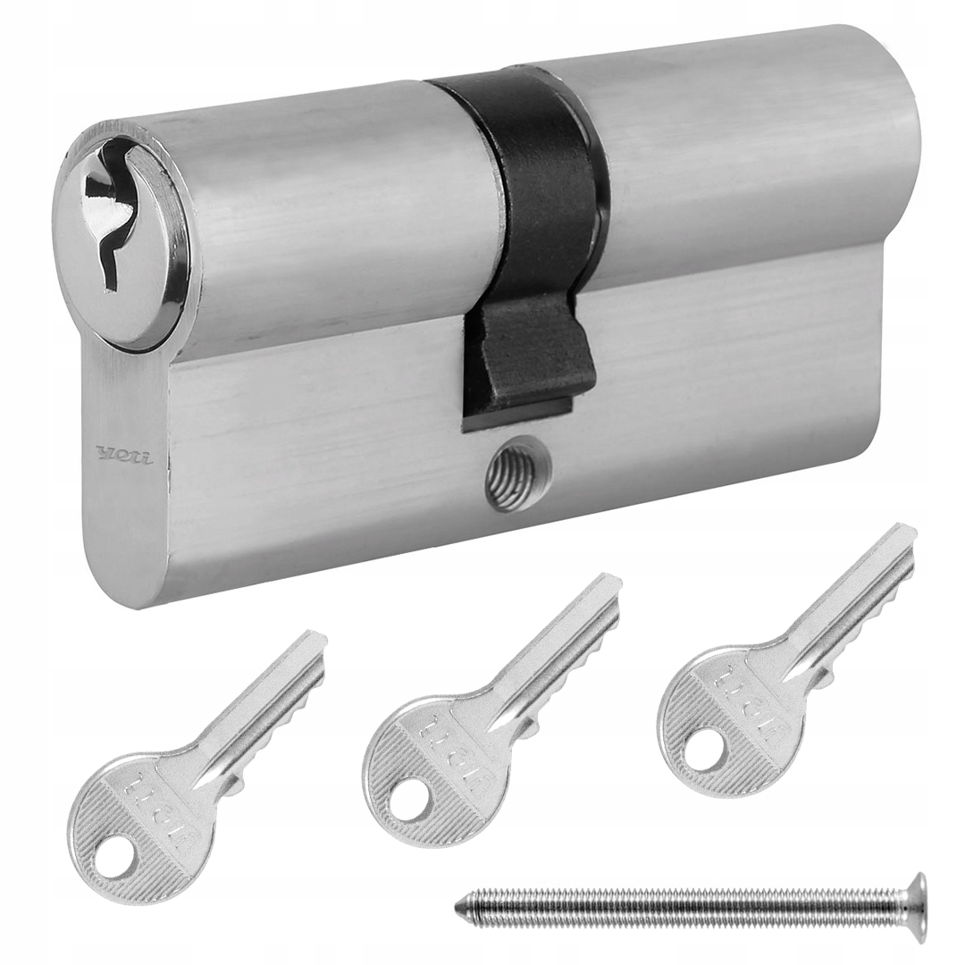 

Wkładka do drzwi 25/40 nikiel Yeti Lob Assa Abloy
