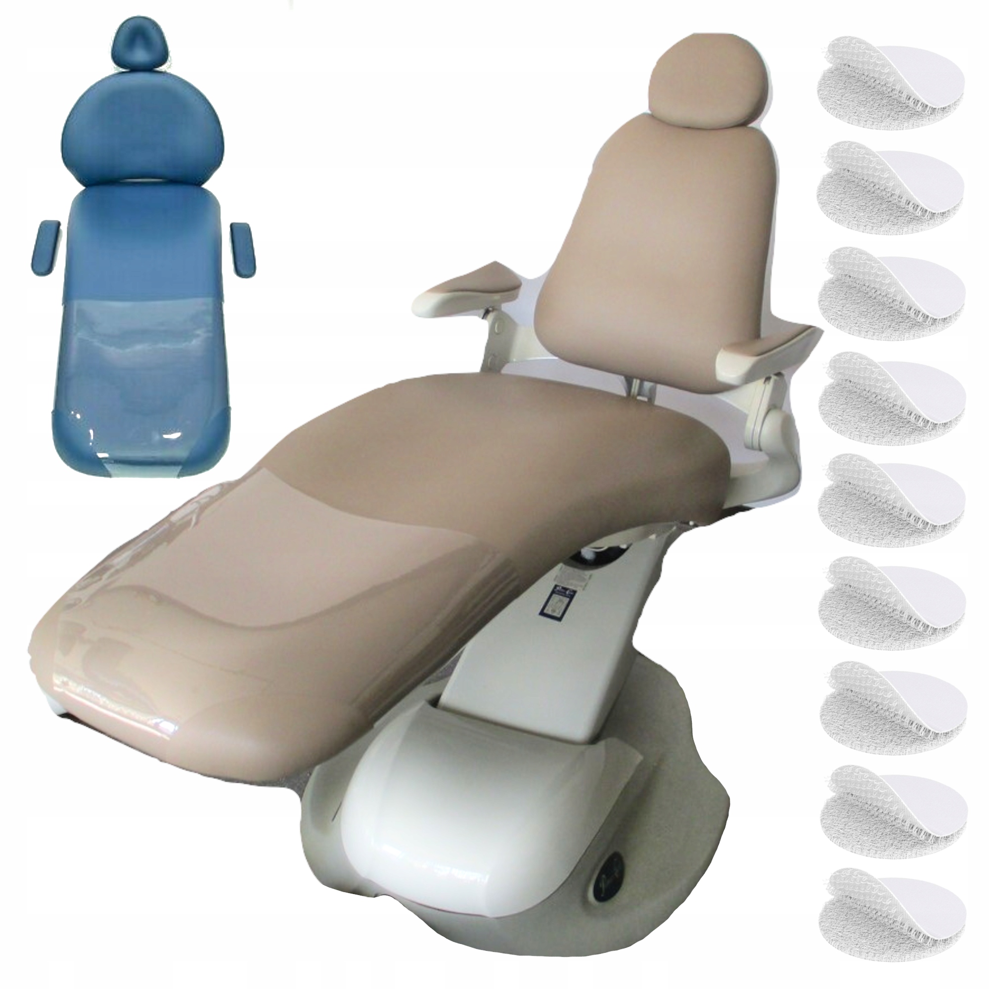 FOLIA OCHRONNA OSŁONA PODNÓŻEK FOTEL KOSMETYCZNY