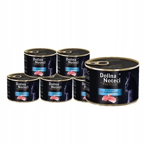 

Dolina Noteci Bogata w jagnięcinę dla kota 12X185g